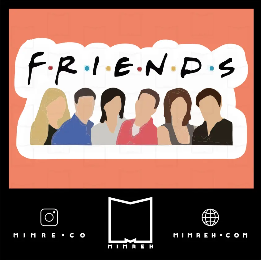 استیکر friends2-3