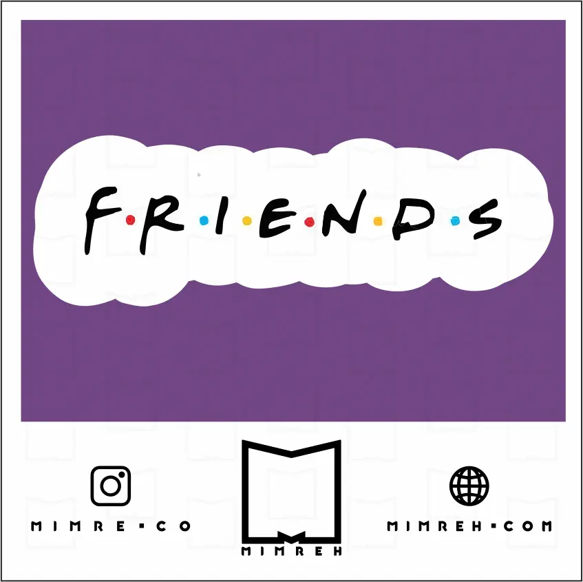 استیکر friends3-5