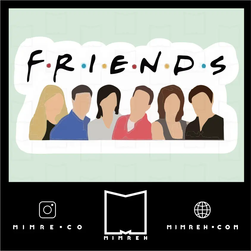 استیکرfriends9-2